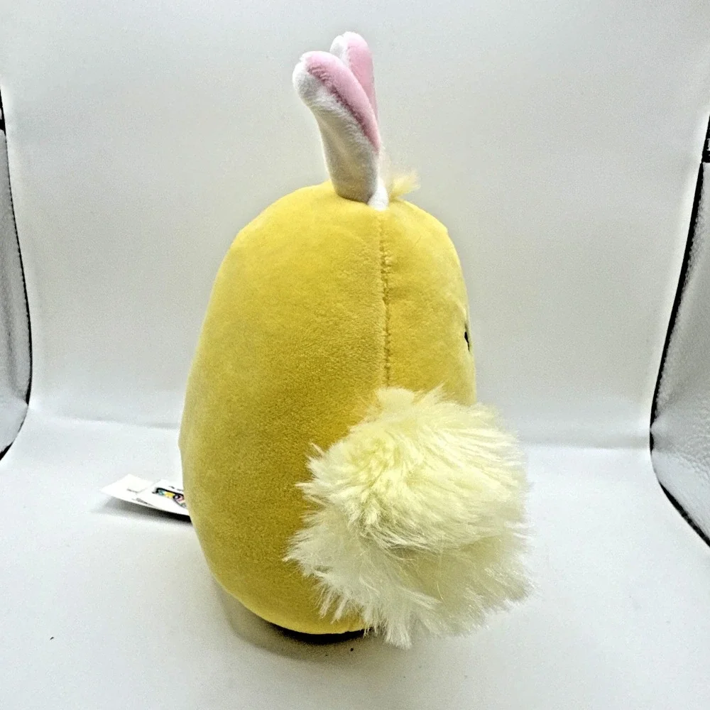 2021 Easter Squishmallow‎ 5 inch Aimee The Chick with bunny ears